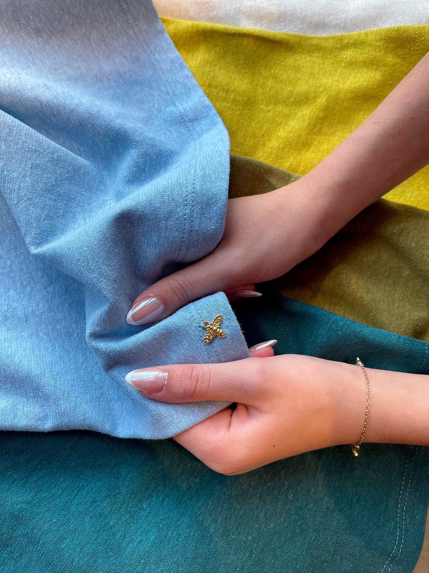 Hemp Scoop Neck T-Shirt - Cream