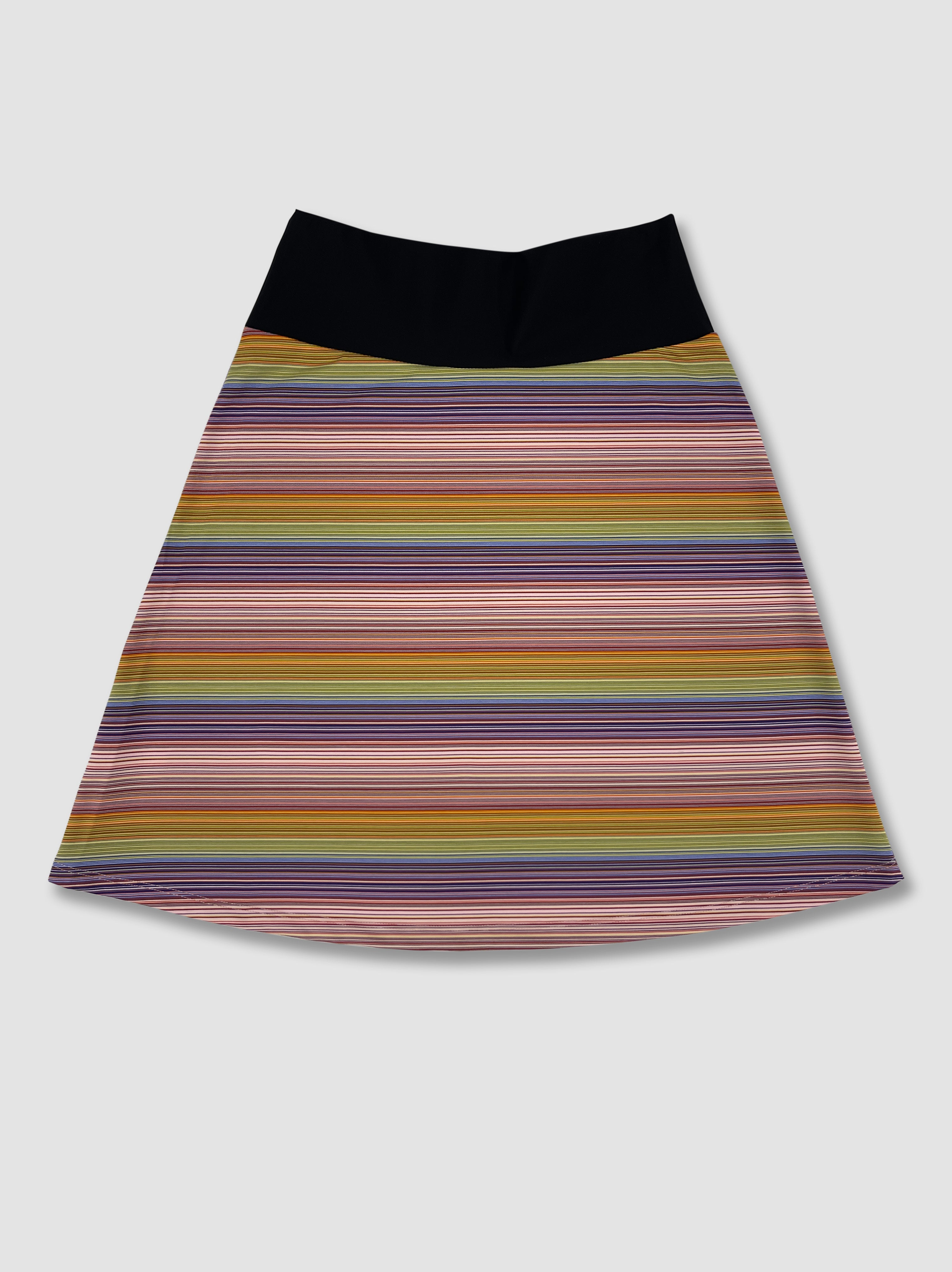 Jupe art - Rayures Multico