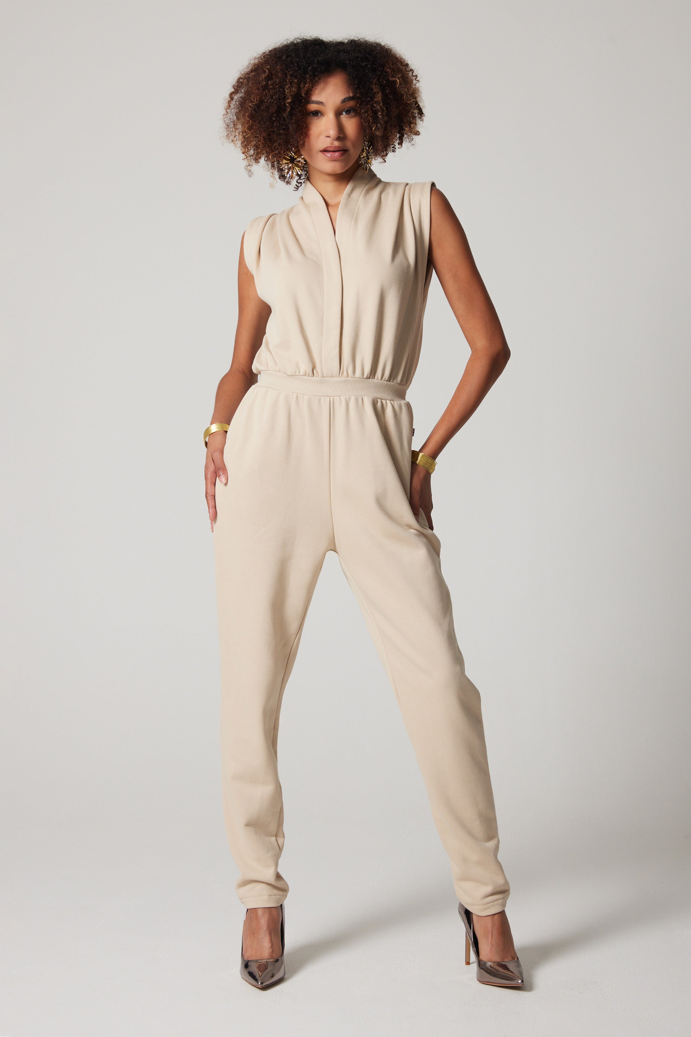 Jumpsuit - Cream