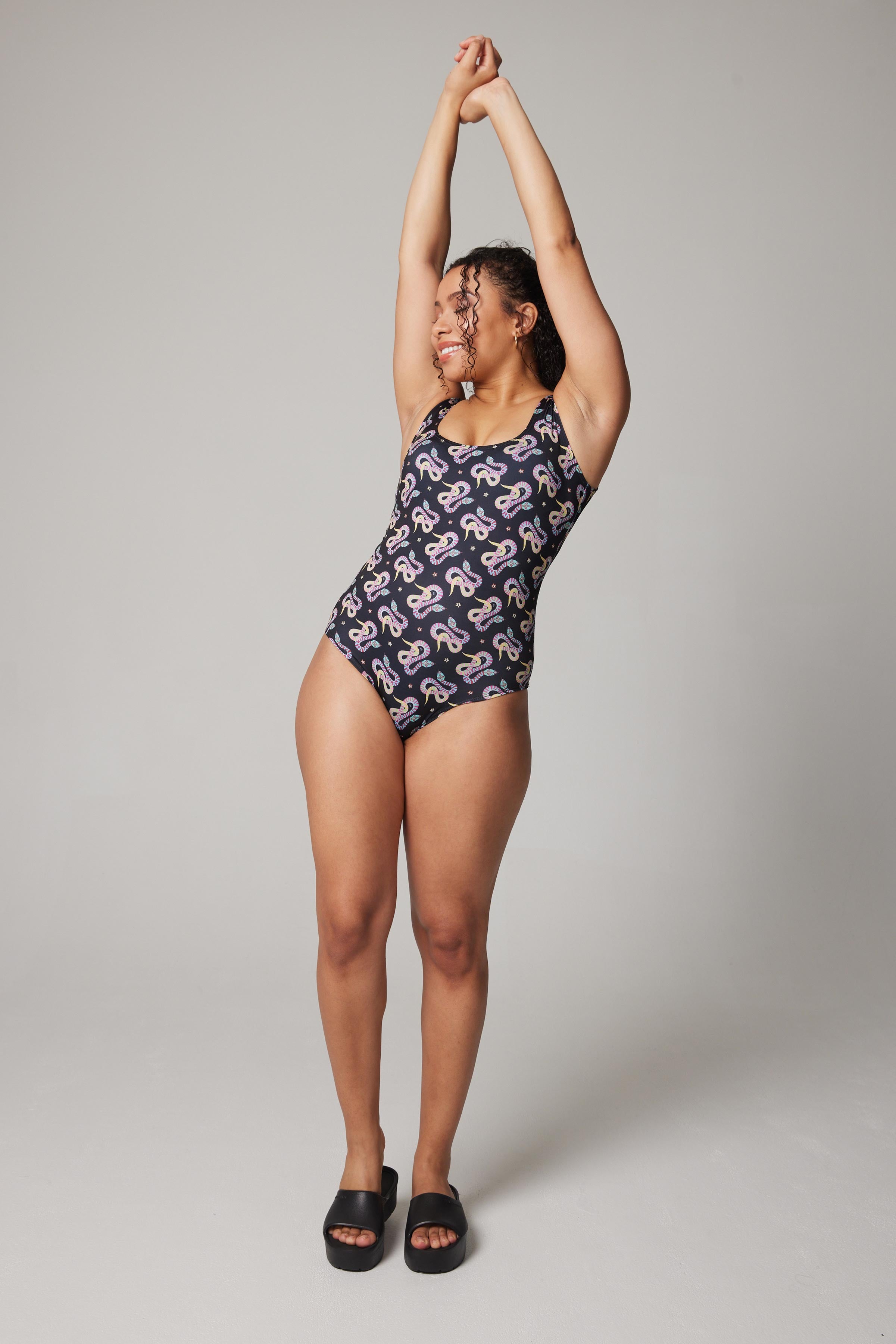 Maillot de bain classique - Œil de serpent