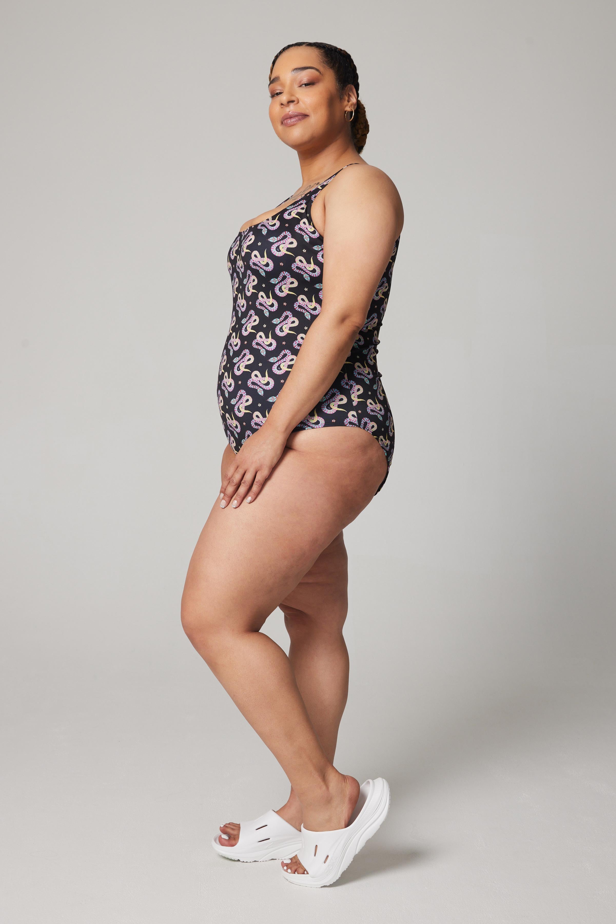 Maillot de bain classique - Œil de serpent