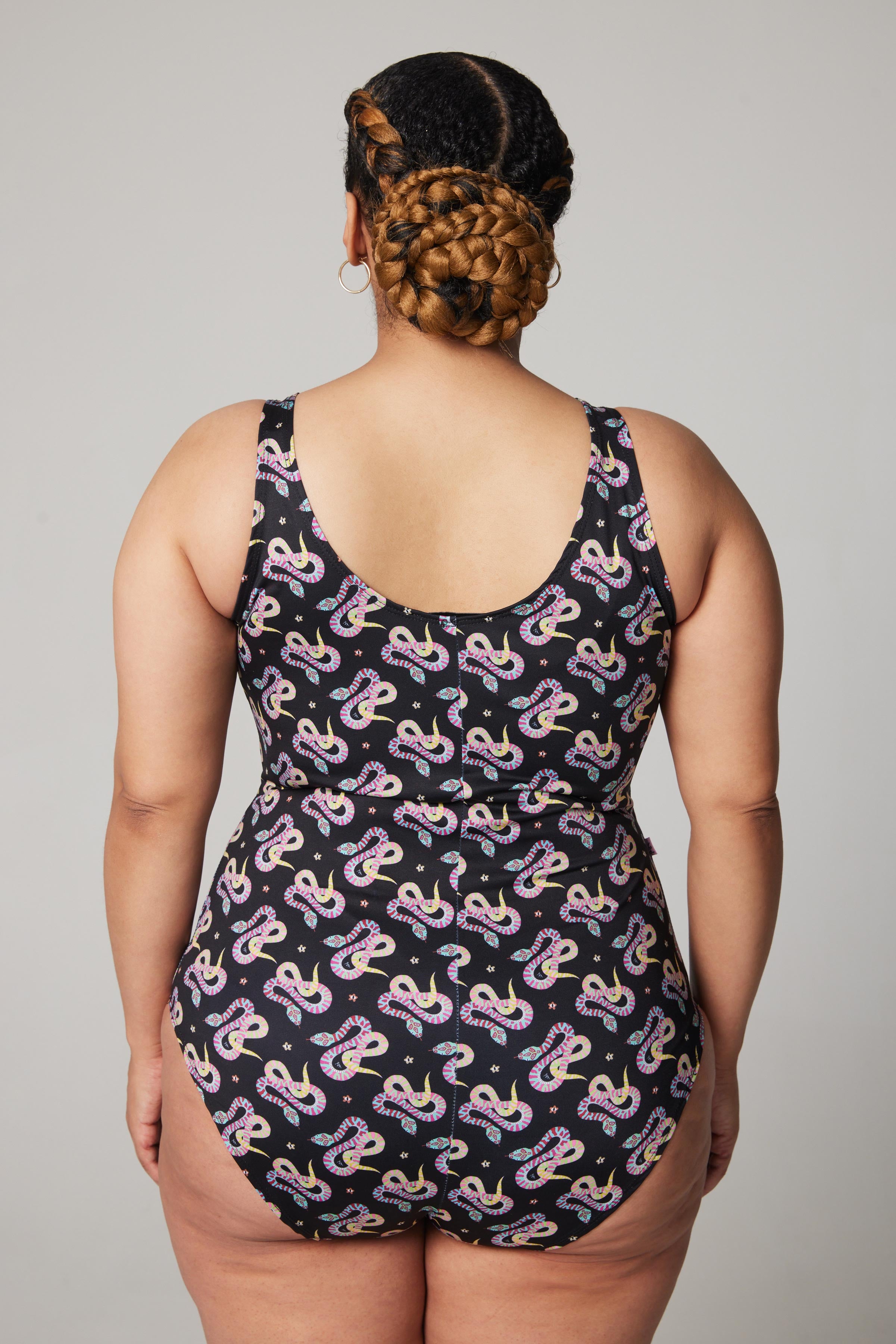 Maillot de bain classique - Œil de serpent