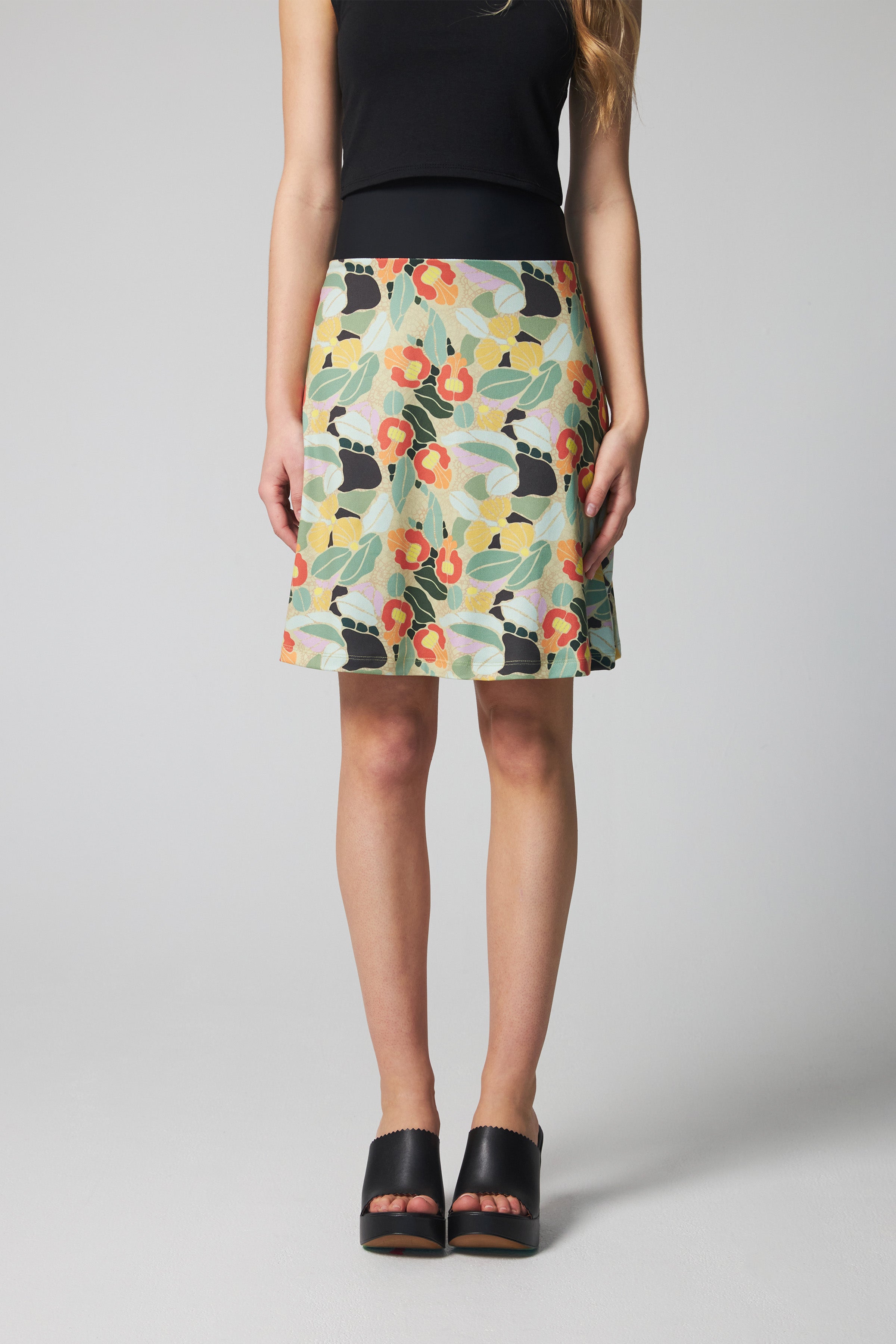Jupe Art - Floracoeur - Clair