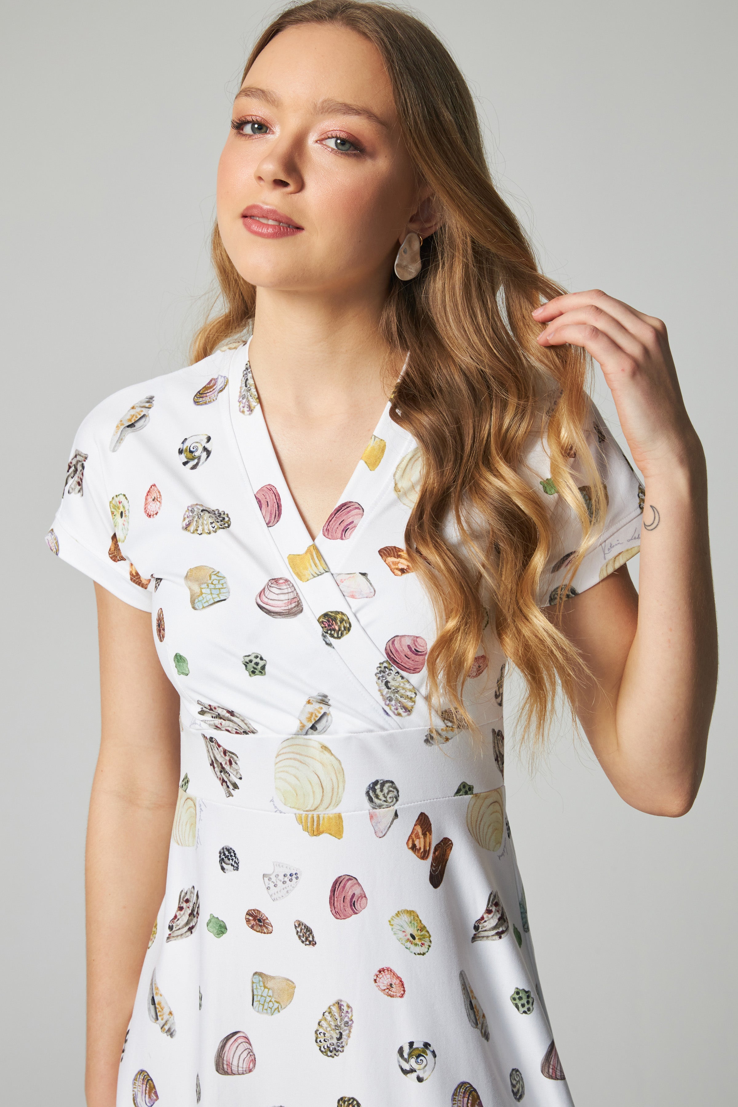 Robe flirt - Coquillages