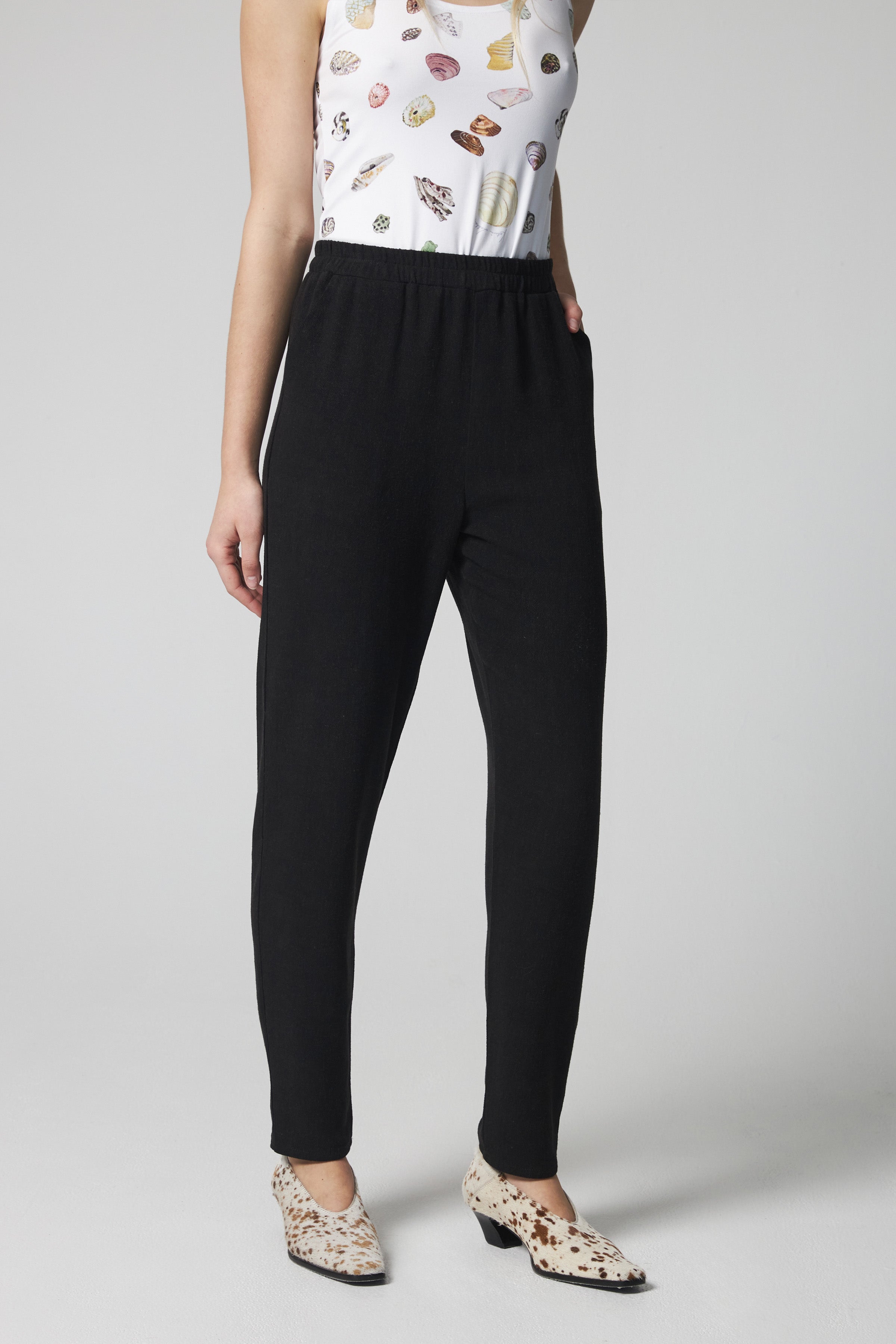 Linen Summer Pant - Black