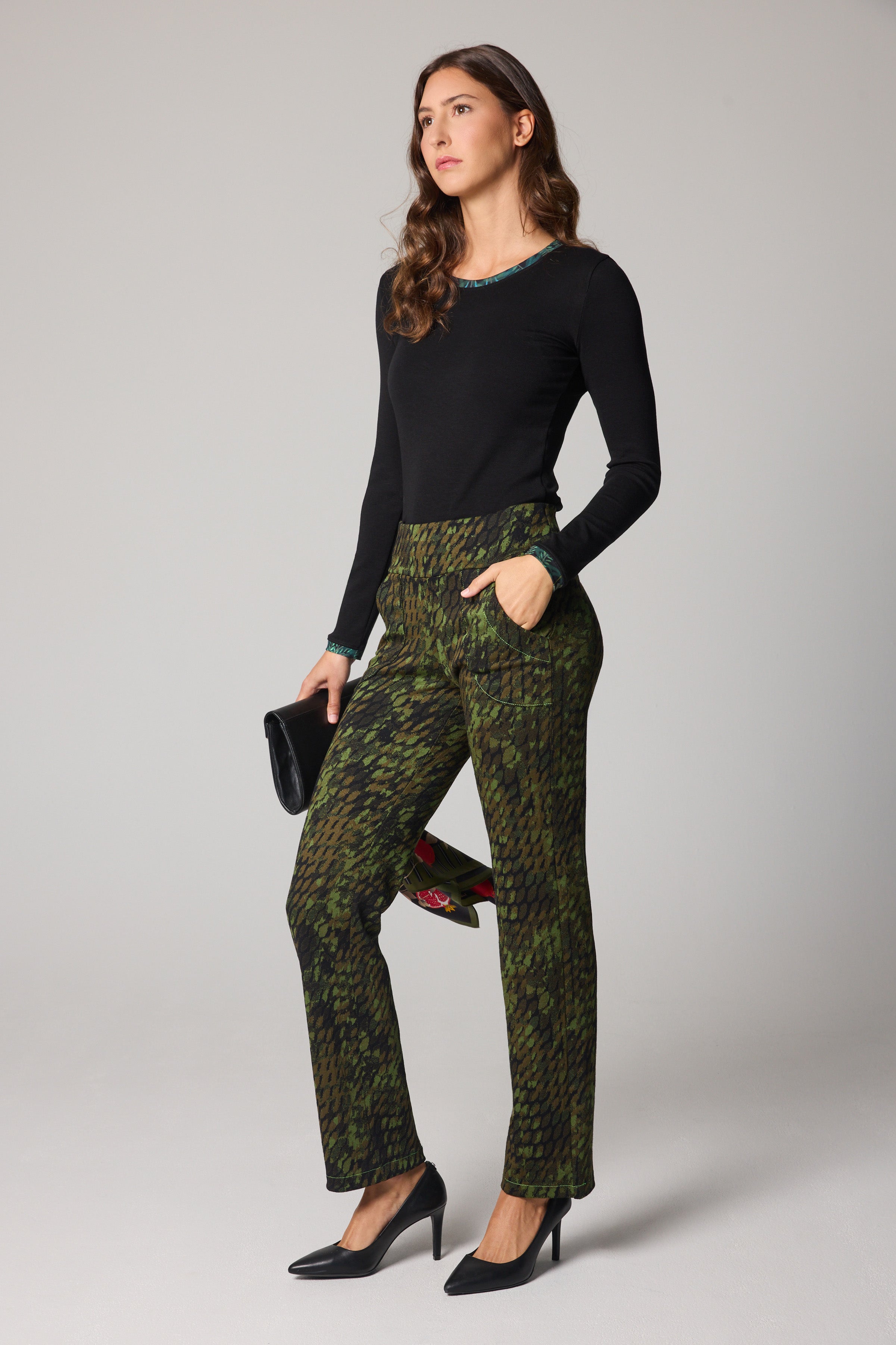 Knit Pant - Green