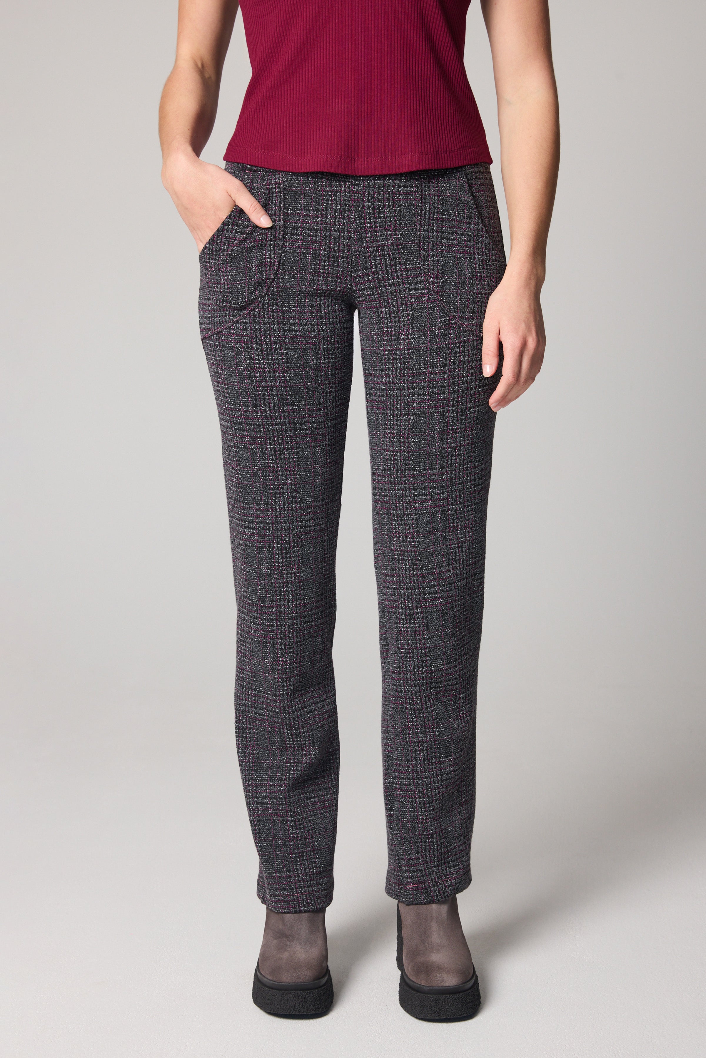 Knit Pant - Grey