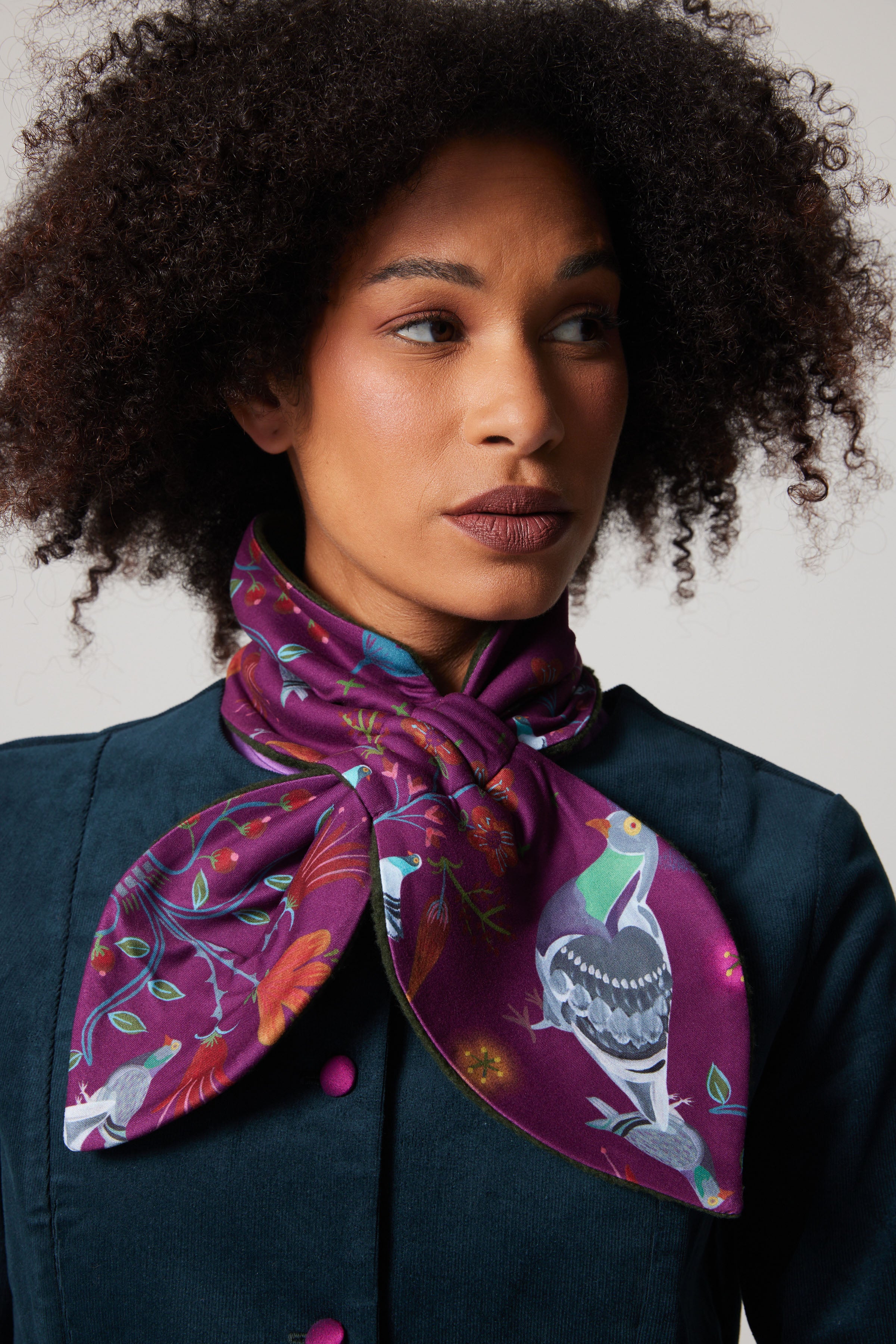 Slot Scarf - Pigeons