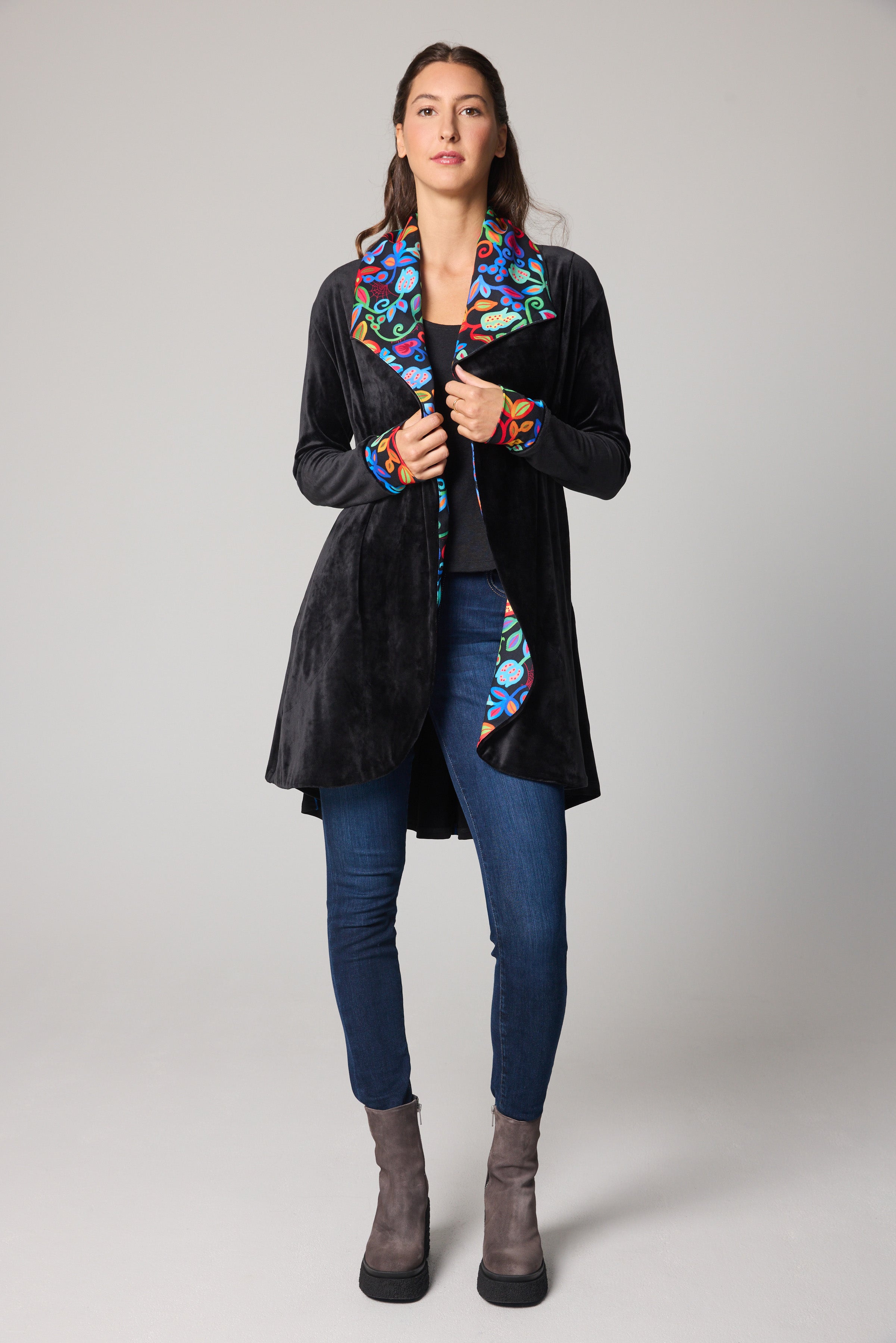 Manteau Abondance / Redingote - Rivet Floral