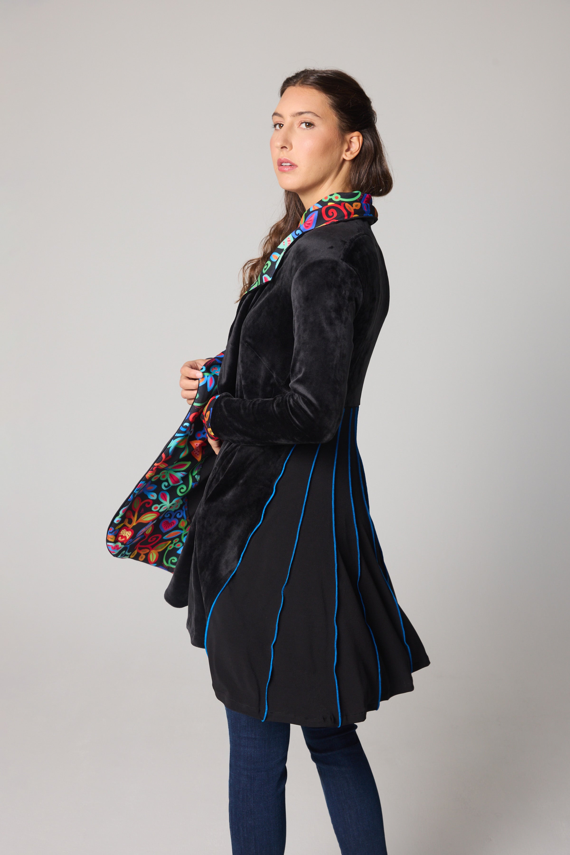Manteau Abondance / Redingote - Rivet Floral