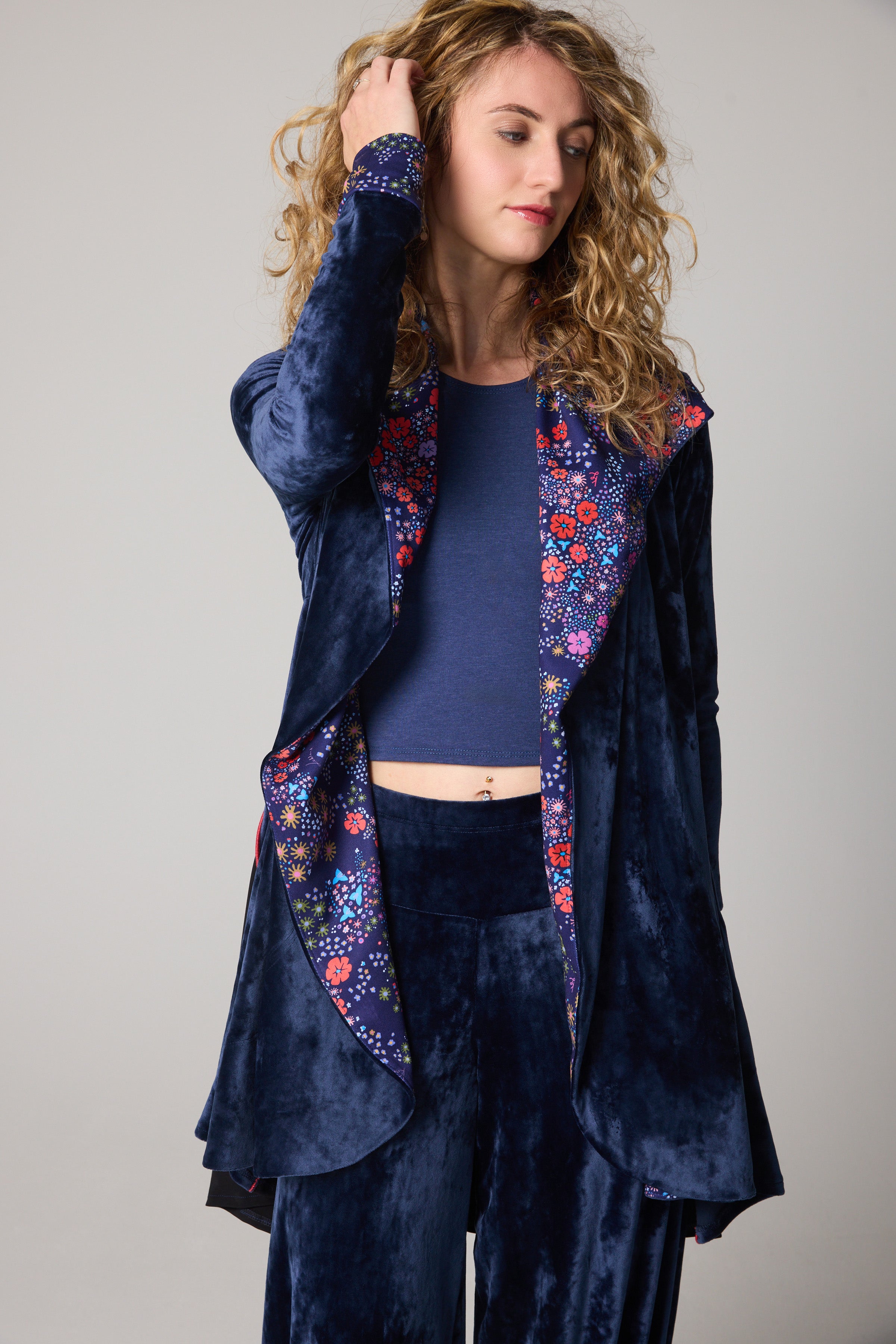 Manteau Abondance / Redingote - Rivet Floral