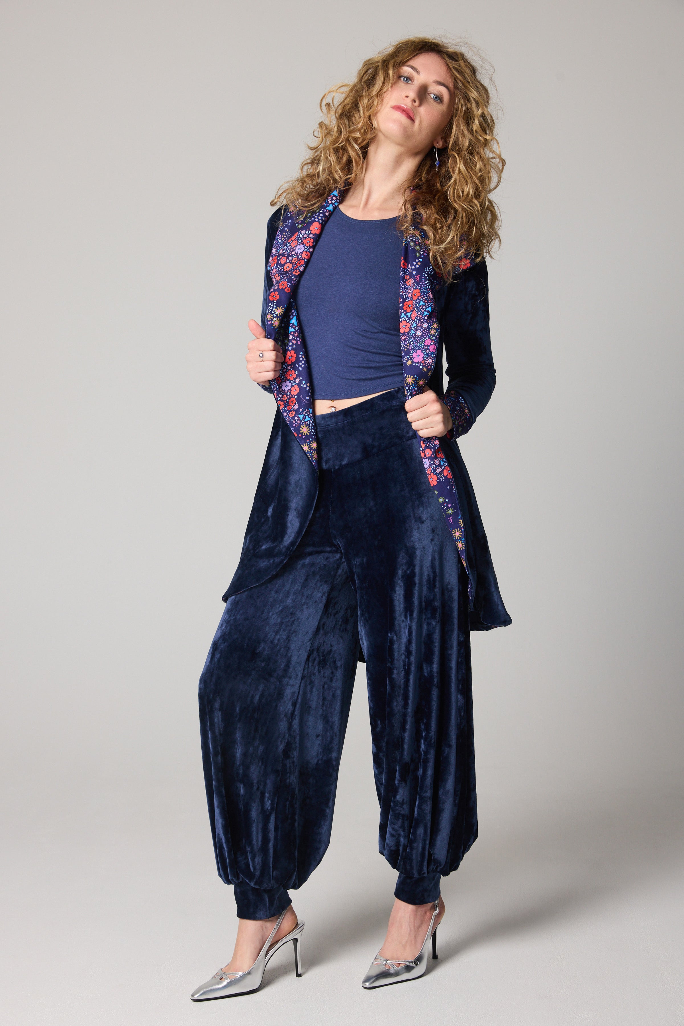 Velvet Pant - Navy