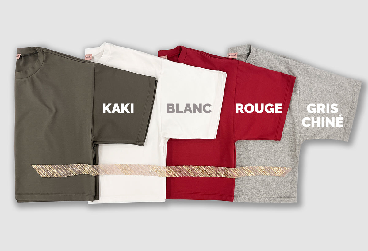 T-shirt qui se démarque personnalisable
