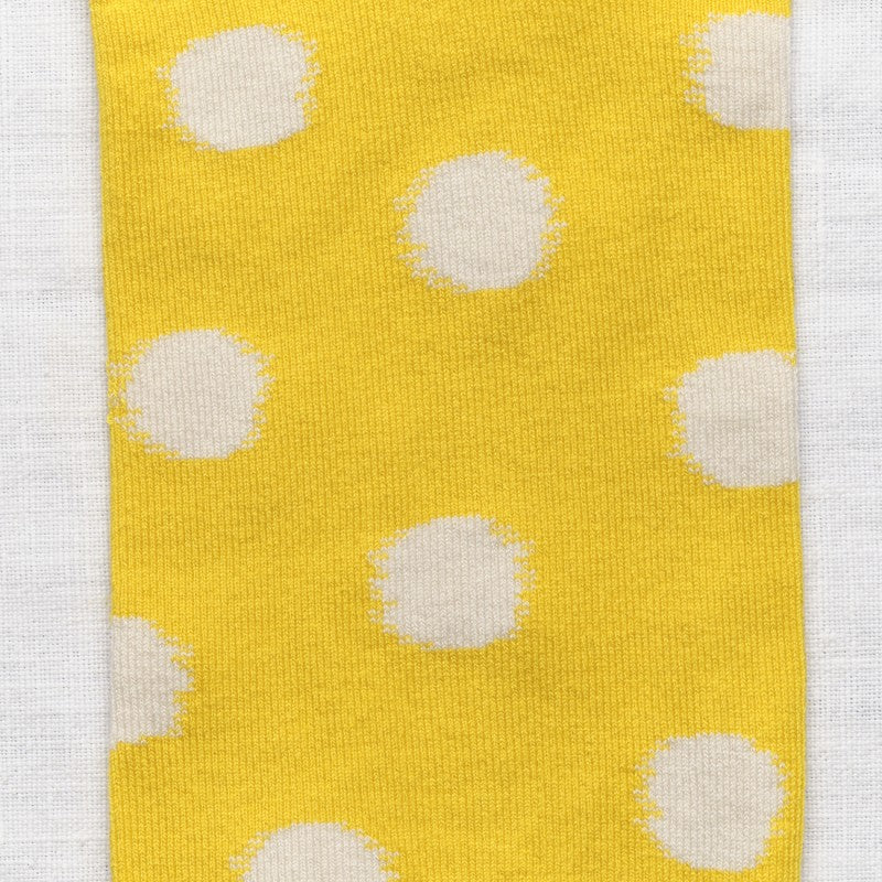 Socks - Ankle Polka dot Sulfur