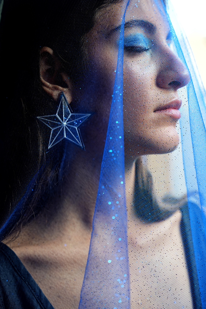 Bold Star Small Earrings