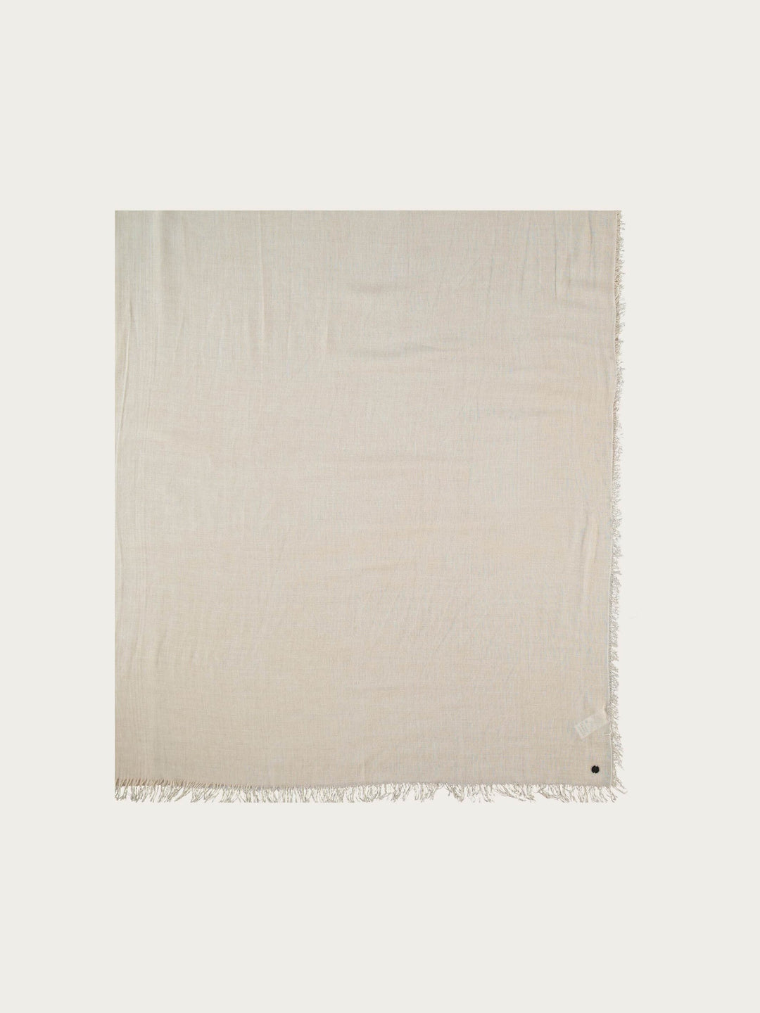 SINGLE-COLOURED STOLE IN VISCOSE BLEND - White