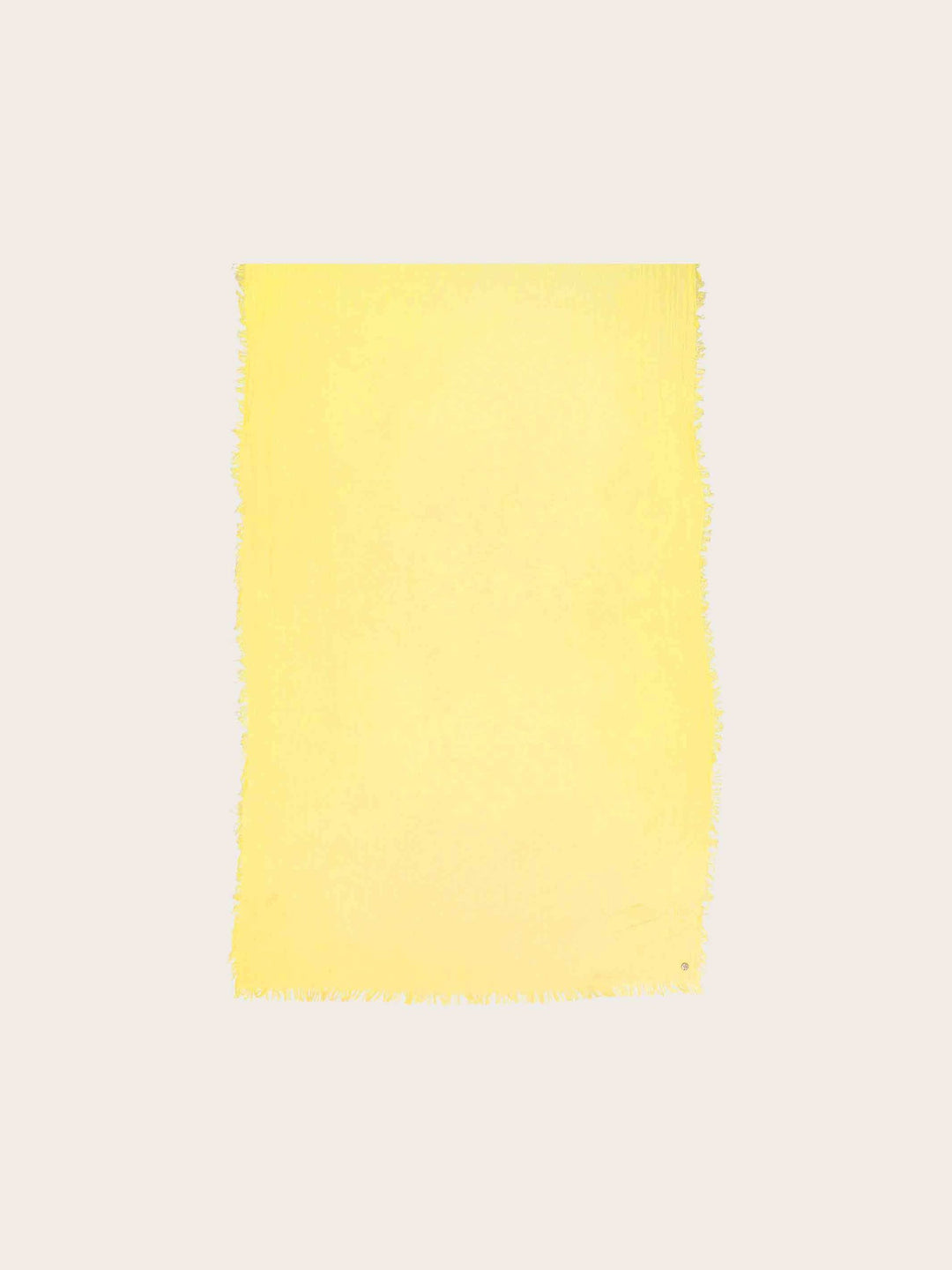 Fraas, ÉCHARPE EN SERGÉ TEINT EN PIÈCE OPTIC COLD DYE – Lemon Drop