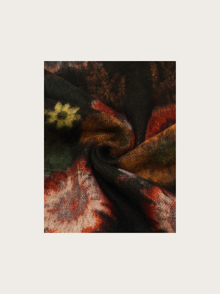 FRAAS Floral Cashmink Scarf - True Red, view 3