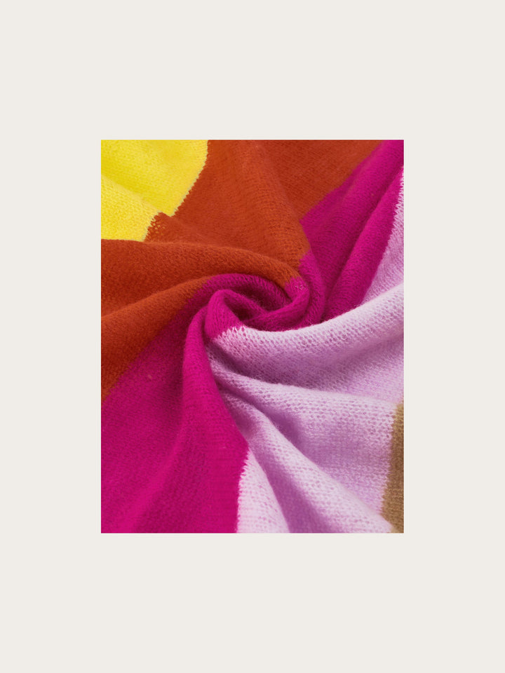 FRAAS Striped Wool Scarf - Multicolor, view 3
