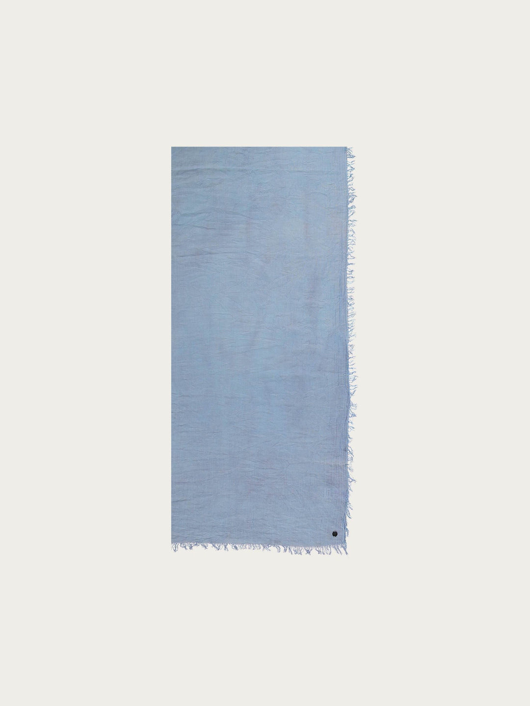 SINGLE-COLOURED STOLE IN VISCOSE BLEND - Skipper Blue