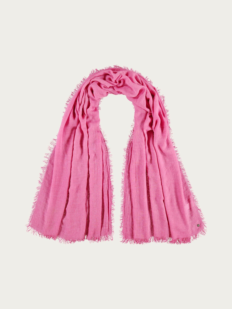 ÉTOLE UNIE EN MÉLANGE DE VISCOSE - Rose vif