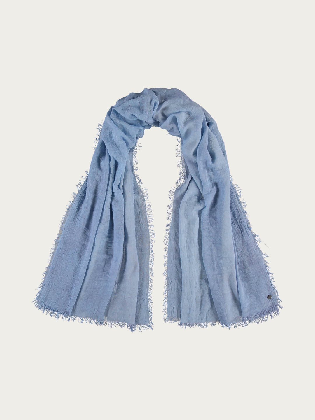 SINGLE-COLOURED STOLE IN VISCOSE BLEND - Skipper Blue