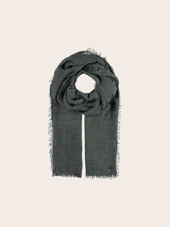 ÉTOLE UNIE EN MÉLANGE DE VISCOSE - Noir