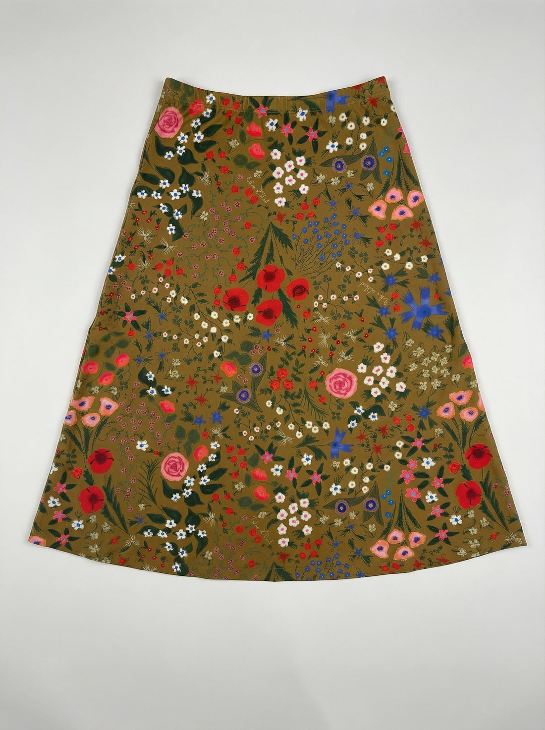 A-Line Skirt - Florentina, Khaki
