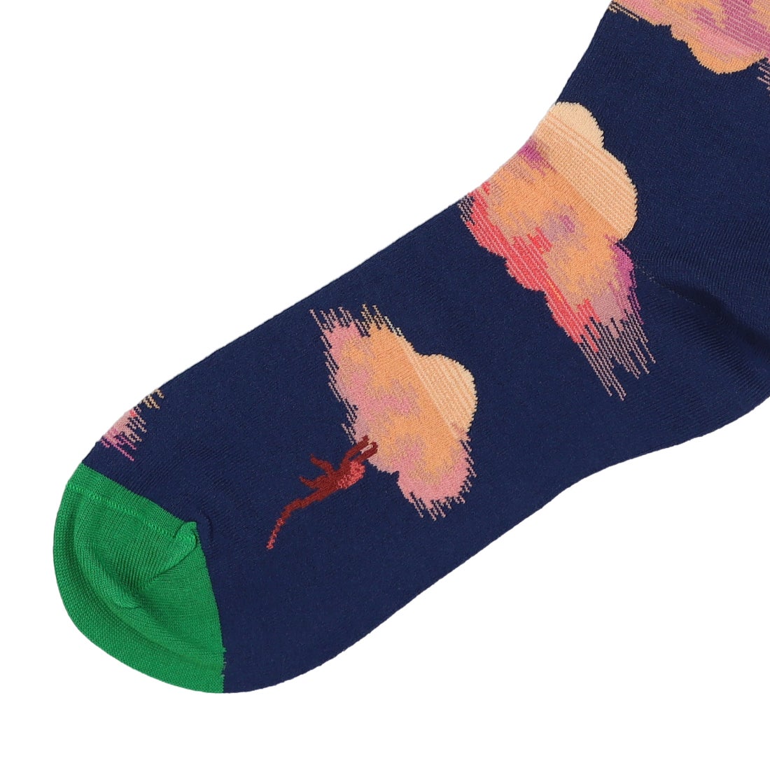 Bonne Maison - Dark Blue Clouds Knee-High Socks, second view