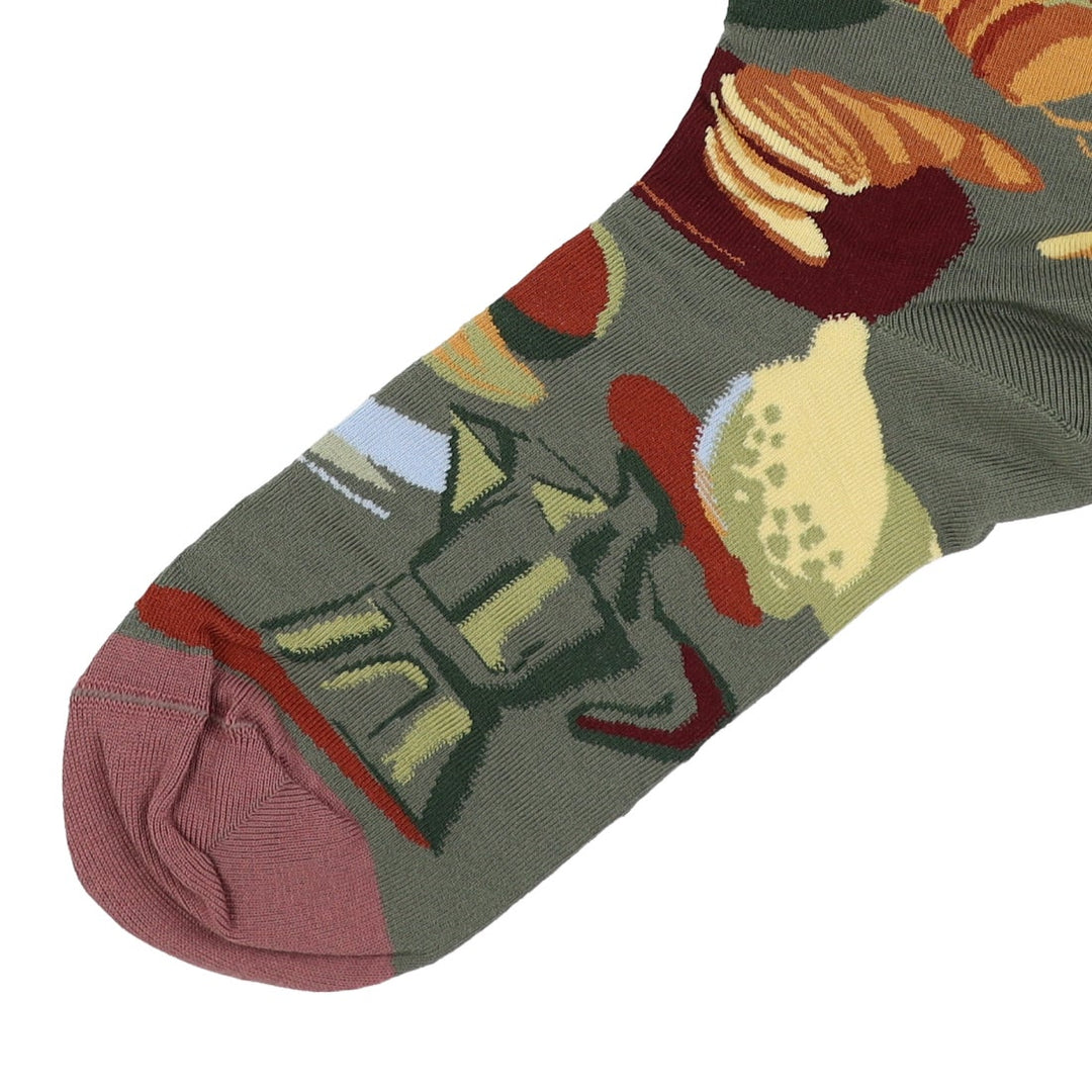 Bonne Maison - Verdigris Brunch Socks