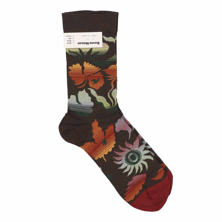 Bonne Maison - Umber Cutout Socks