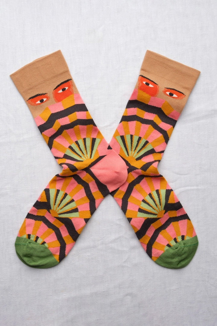 Praline Fan Socks