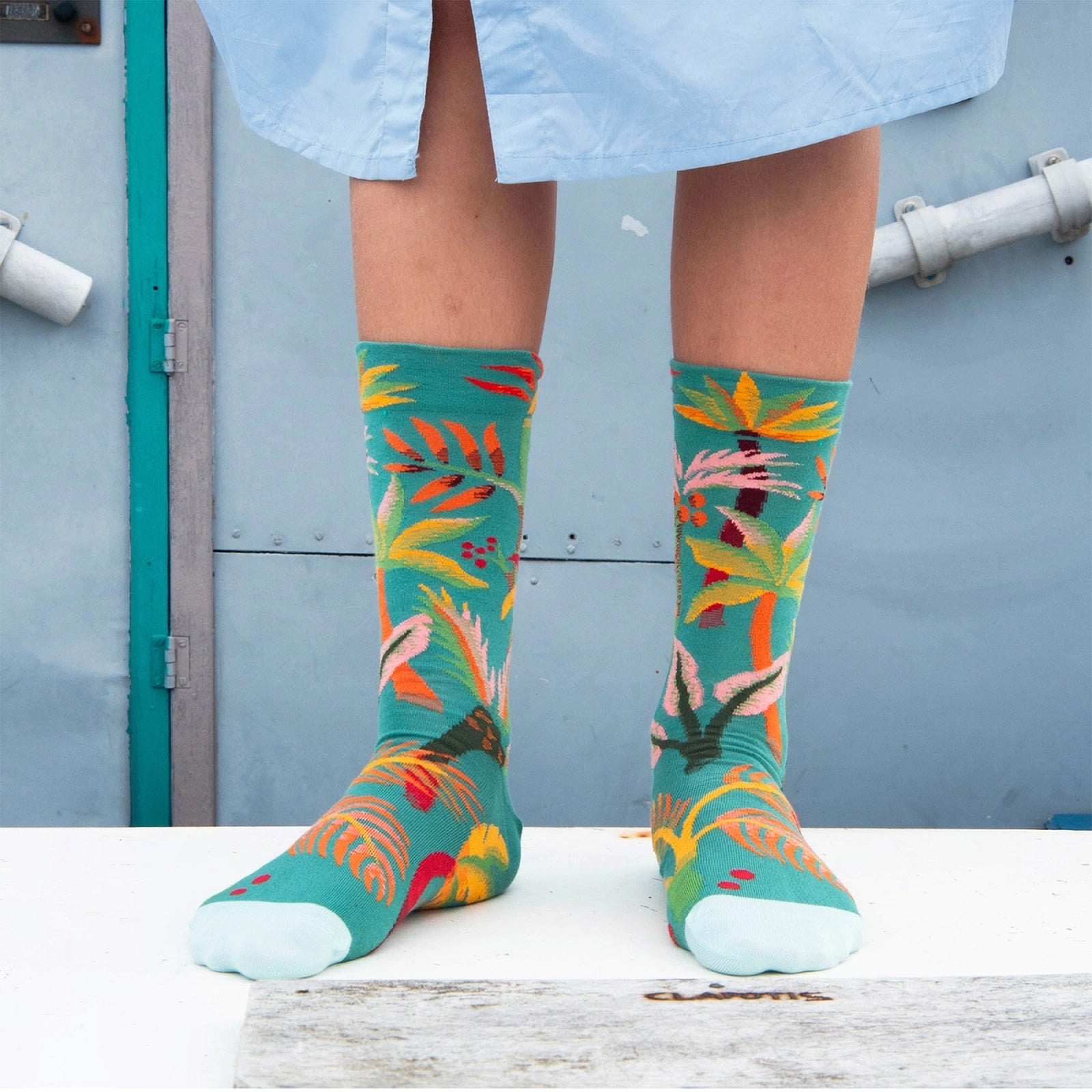 Jungle Ocean Socks