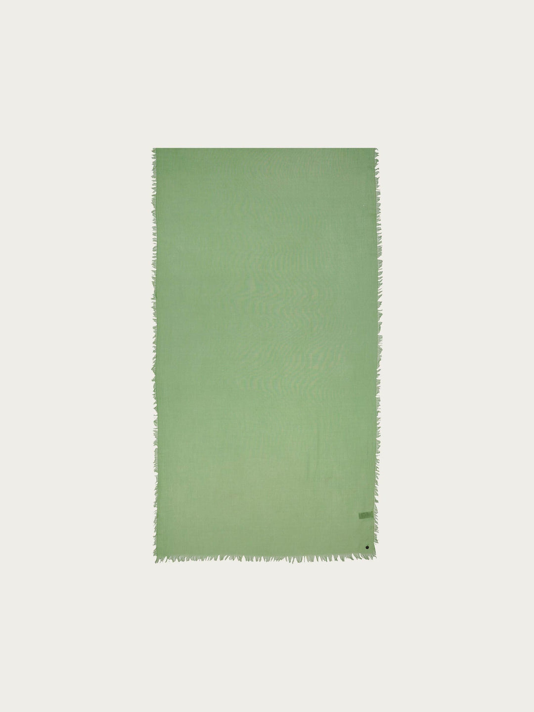Fraas, ÉCHARPE EN MAILLE TISSÉE TEINTURE À FROID OPTIC - Jade brumeux