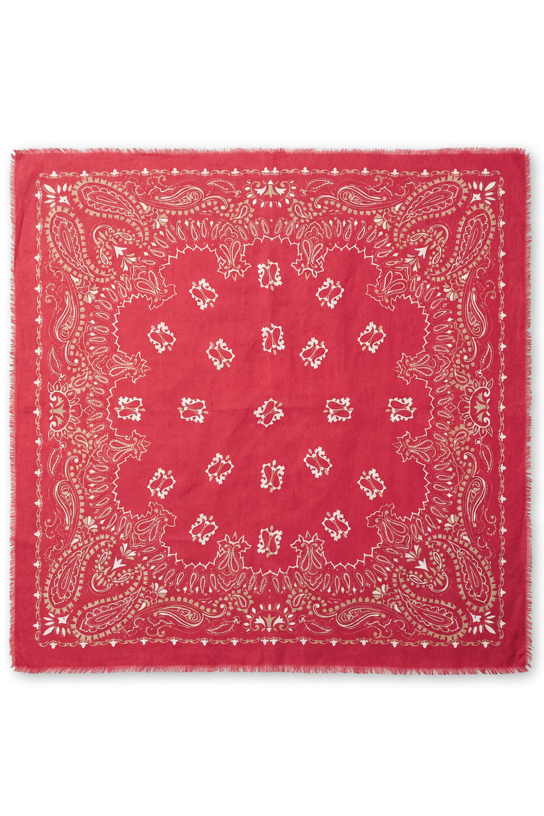 Large Square Scarf - Fuchsia