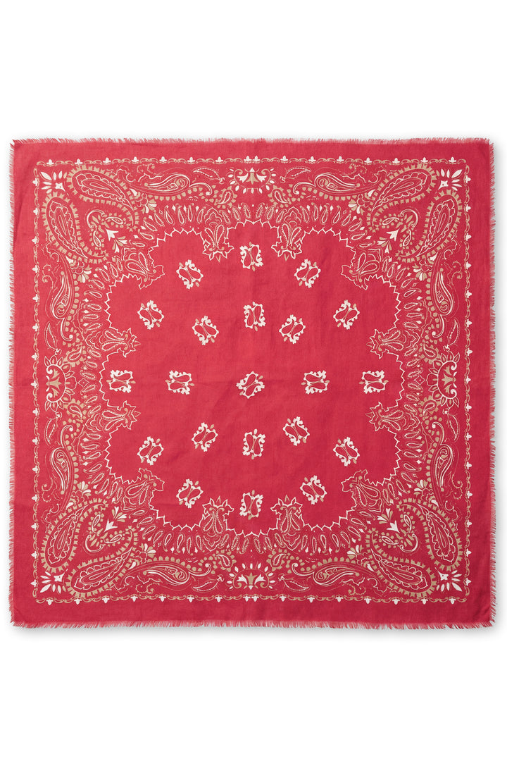 Large Square Scarf - Fuchsia