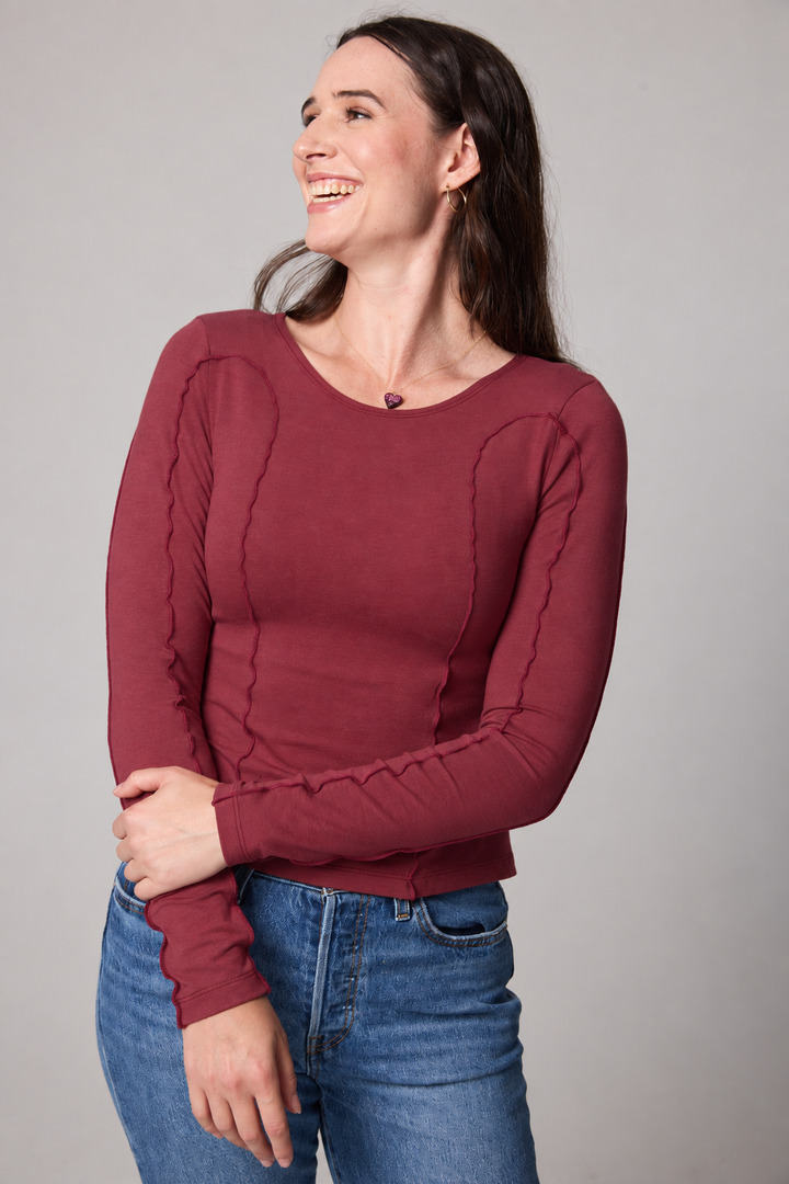 Contour Top - Blush