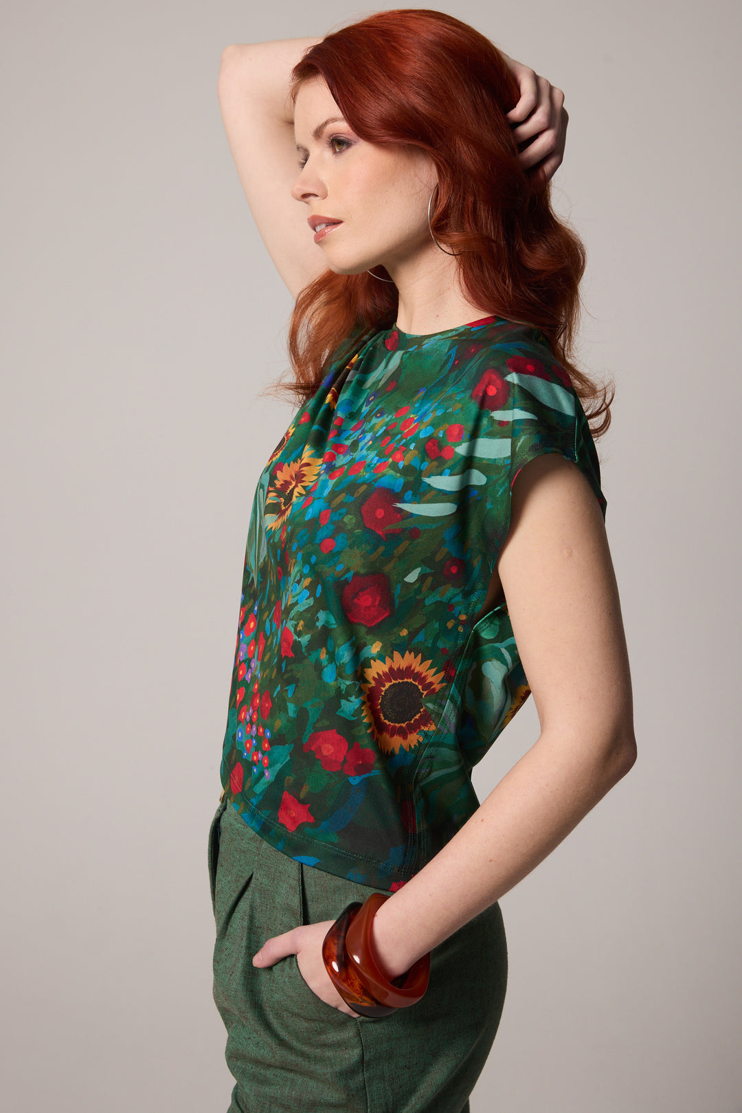 T-shirt Débardeur - Jardin d&