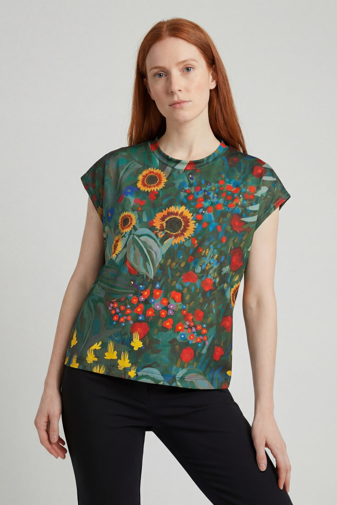 T-shirt Débardeur - Jardin d&