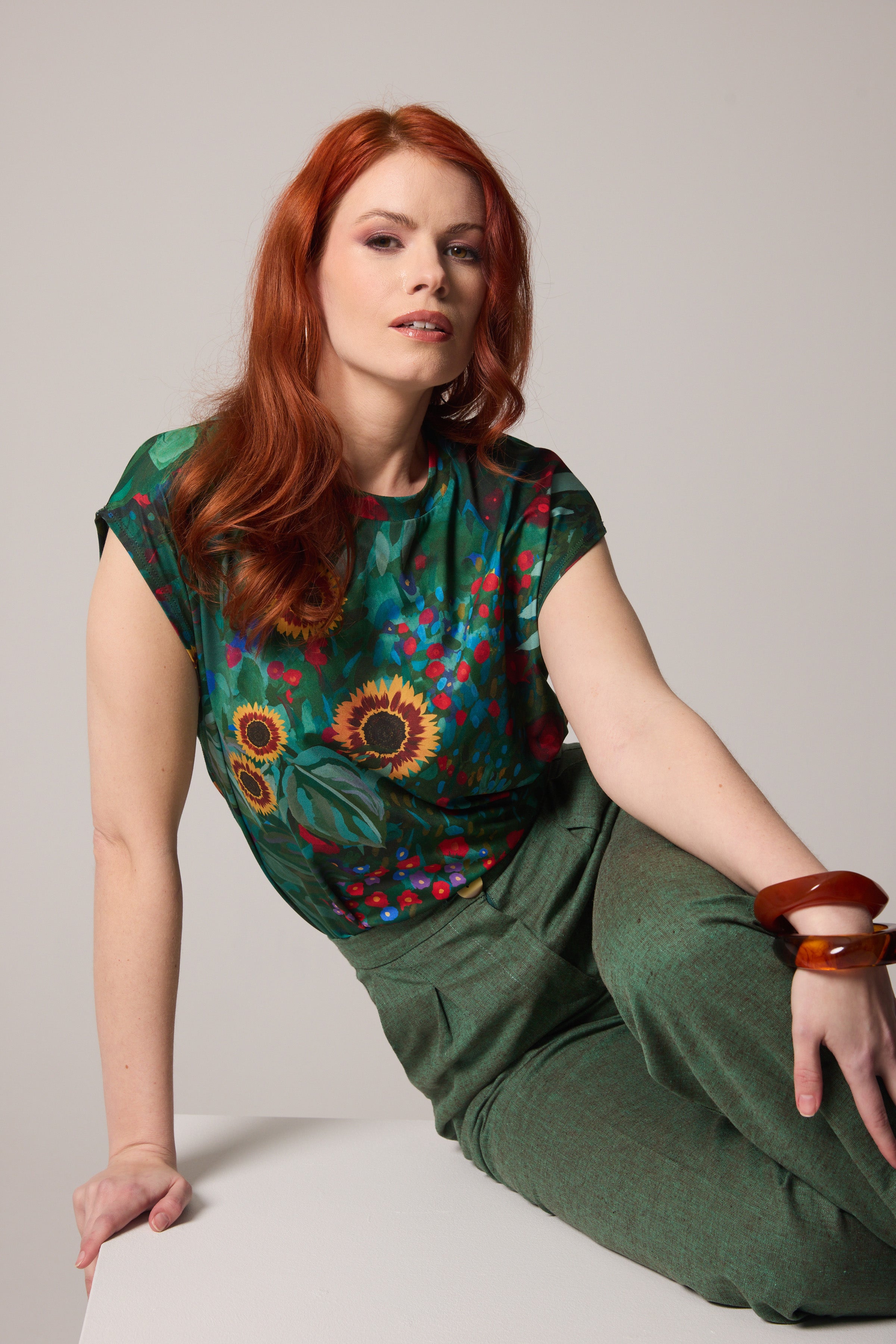 Muscle T-Shirt - Artist's Garden