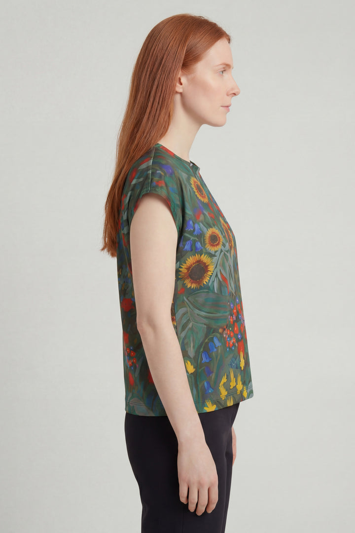 T-shirt Débardeur - Jardin d&