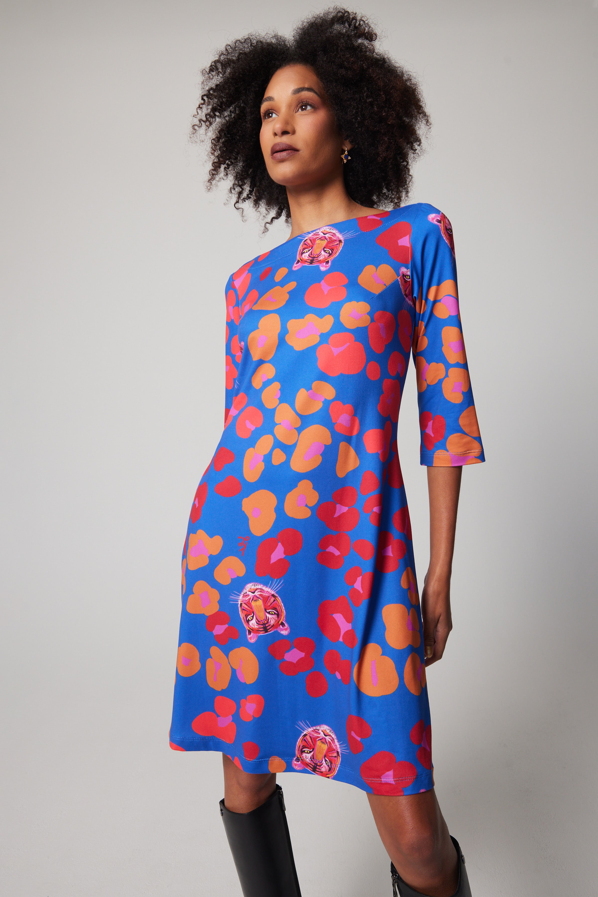 A-Line Dress - Tigress