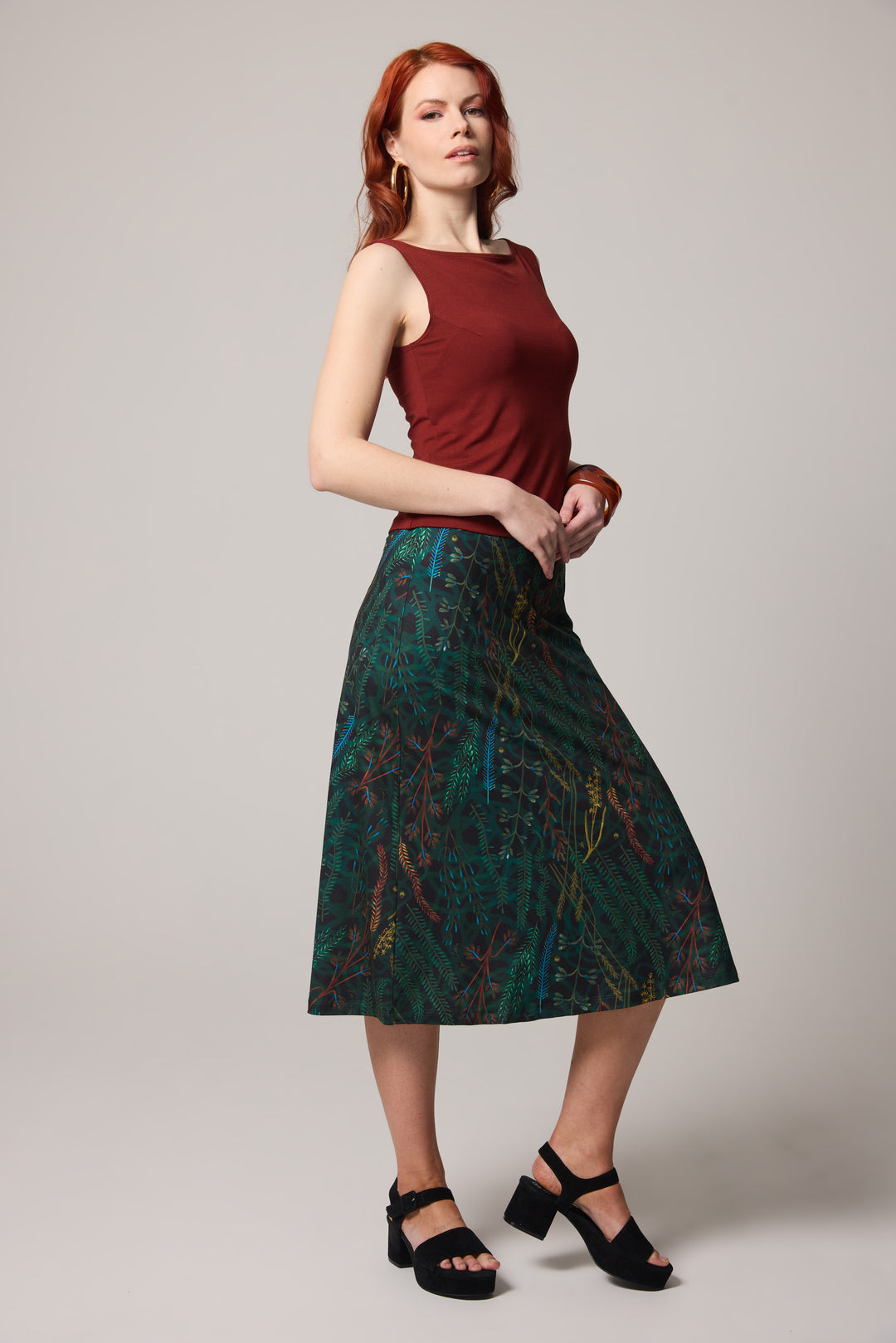 A-Line Skirt - Firefly