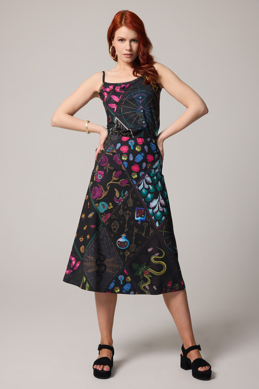 A-Line Skirt - Mystique