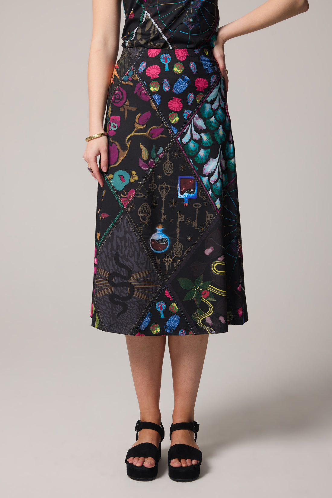 A-Line Skirt - Mystique, second view