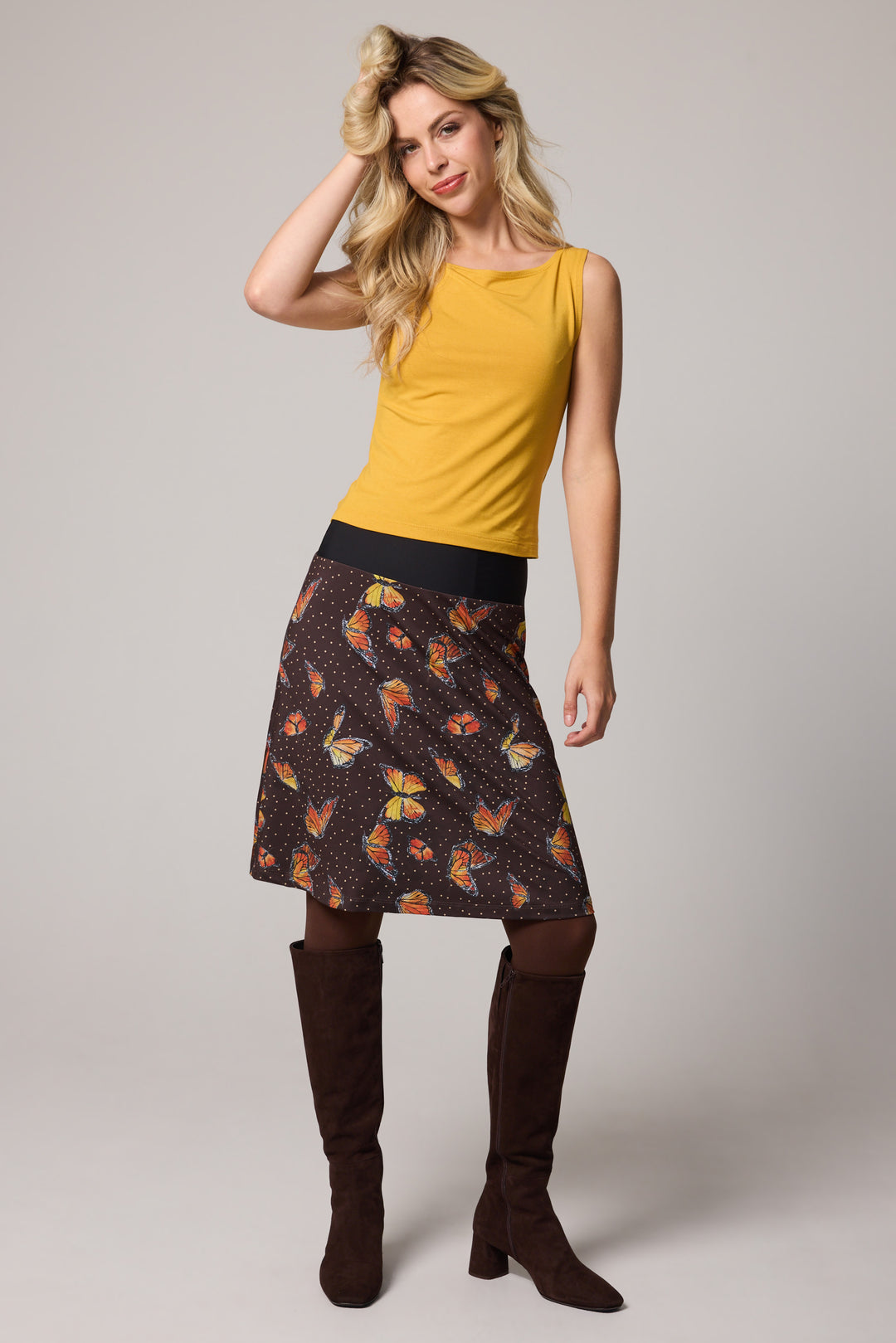Art Skirt - Monarchs
