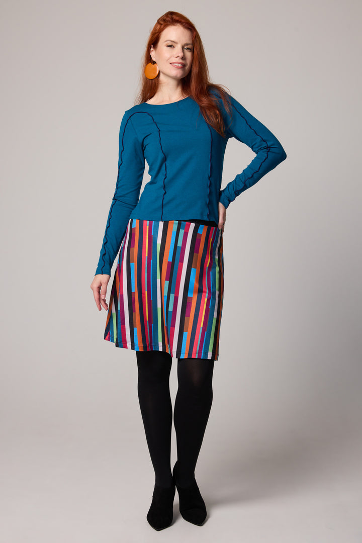 Art Skirt - Lines