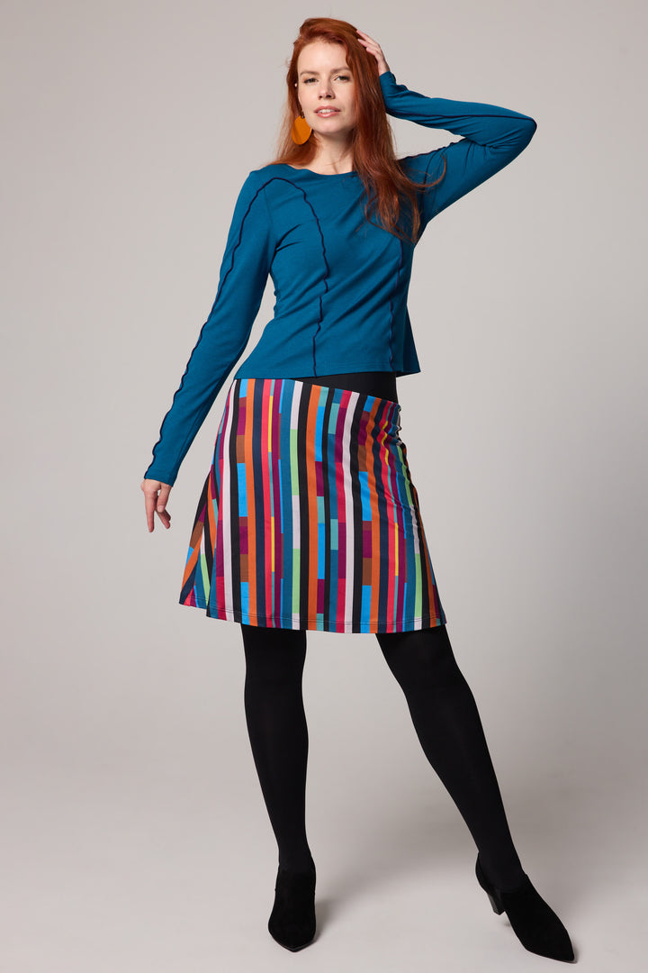 Art Skirt - Lines