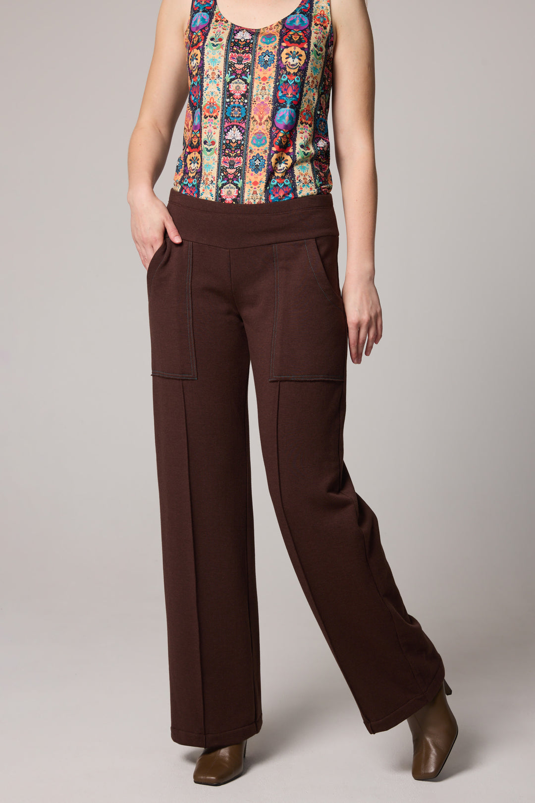 Bliss Pants - Brown