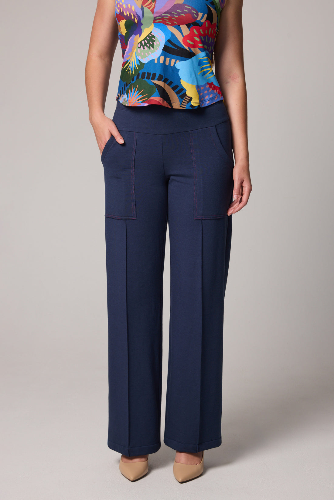 Bliss Pants - Navy, second view
